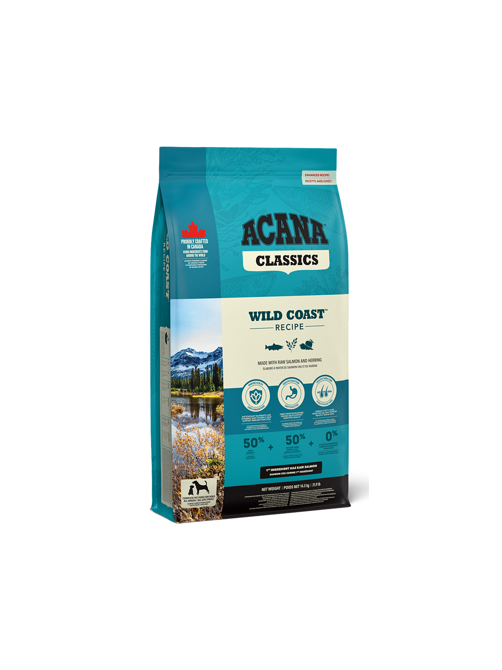 ACANA Classics Wild Coast 14,5kg+ niespodzianka dla psa GRATIS!
