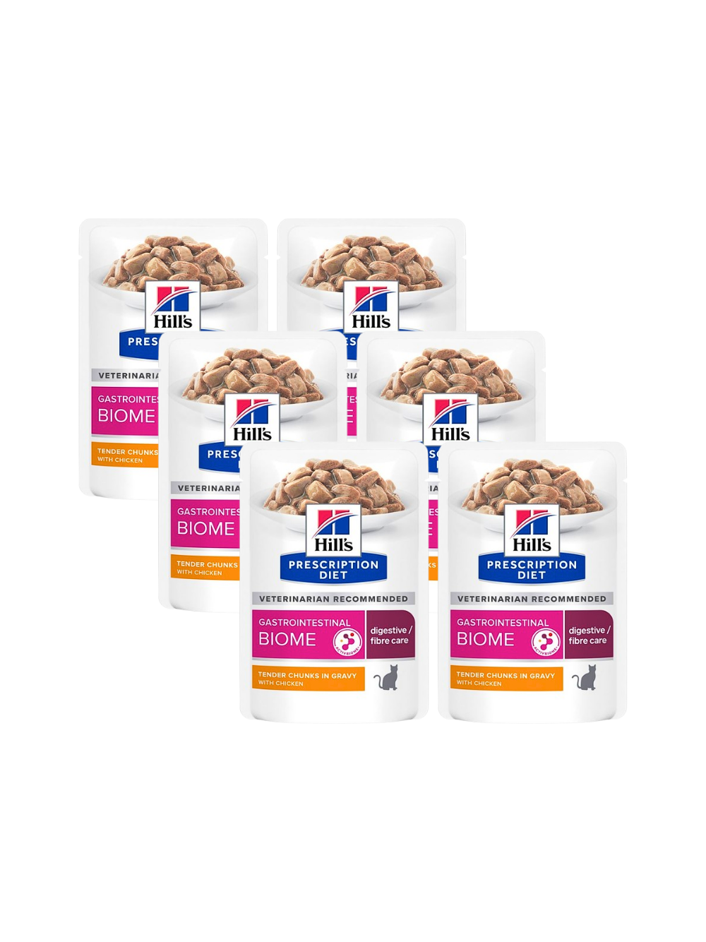 HILL'S PD Prescription Diet Feline Gastrointestinal Biome 6x85g