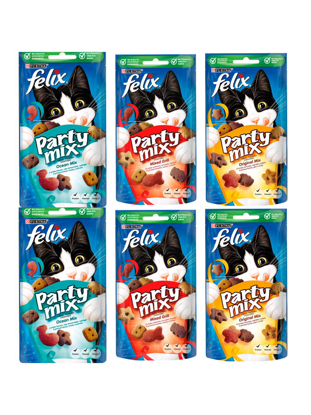 Felix Party MIX SMAKÓW 12x60g