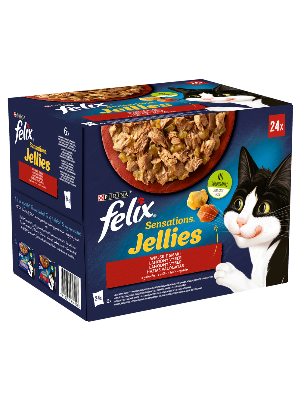 FELIX Sensations Wiejskie Smaki w galaretce: 24x85g