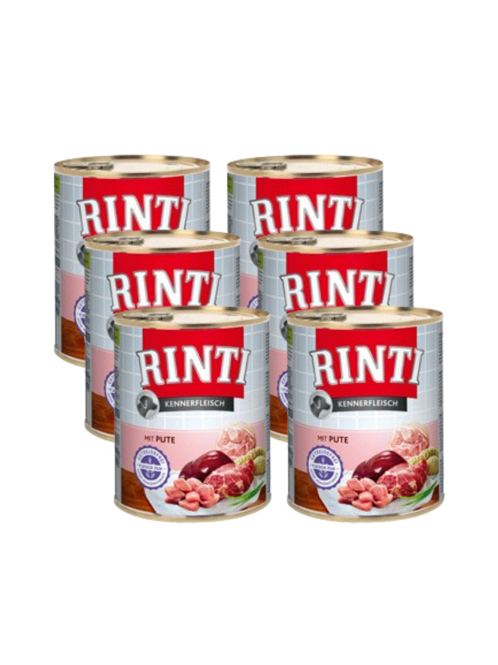 Rinti Kennerfleisch karma mokra dla psa - indyk 6x800g