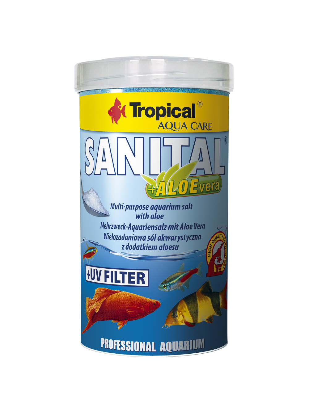 TROPICAL sól akwarystyczna Sanital + aloevera 500ml/600g