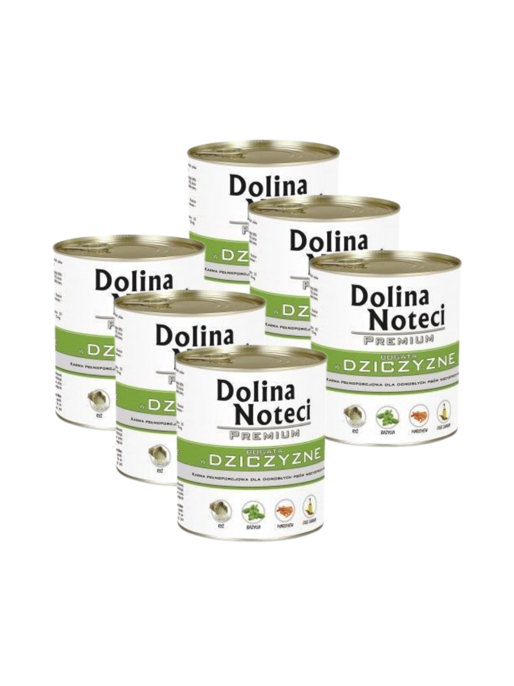 Dolina Noteci PREMIUM bogata w dziczyznę 6 x 800g