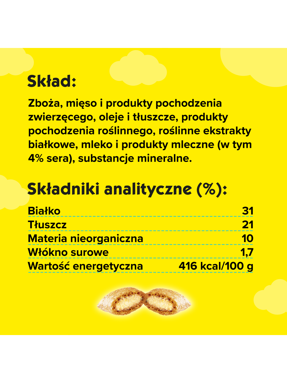 DREAMIES 60g - przysmak dla kota z pysznym serem