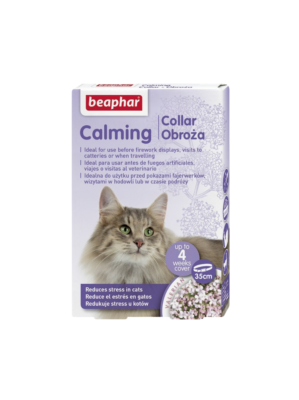 BEAPHAR Calming Collar obroża antystresowa dla kota 35 cm