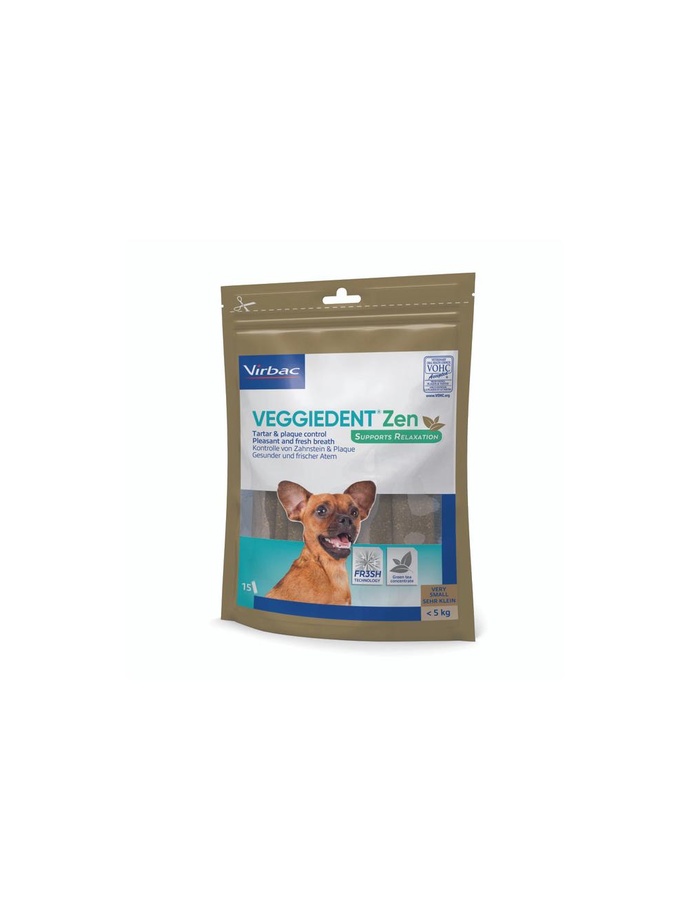 Virbac Veggiedent Zen Fresh Gryzak XS (<5kg) 15sztuk