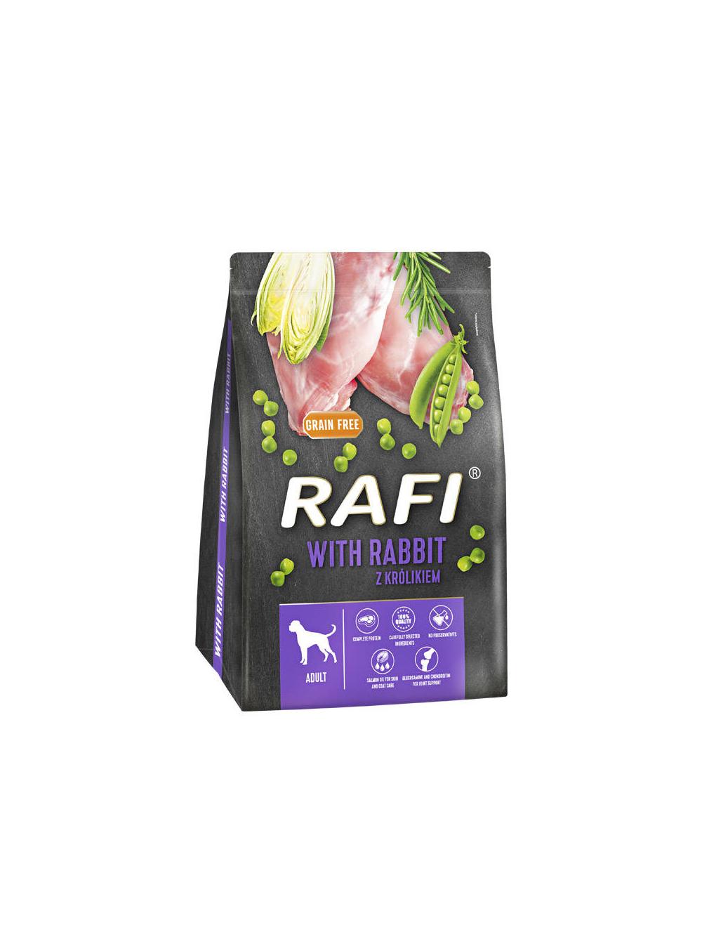 DOLINA NOTECI Rafi karma sucha dla psa z królikiem 3kg