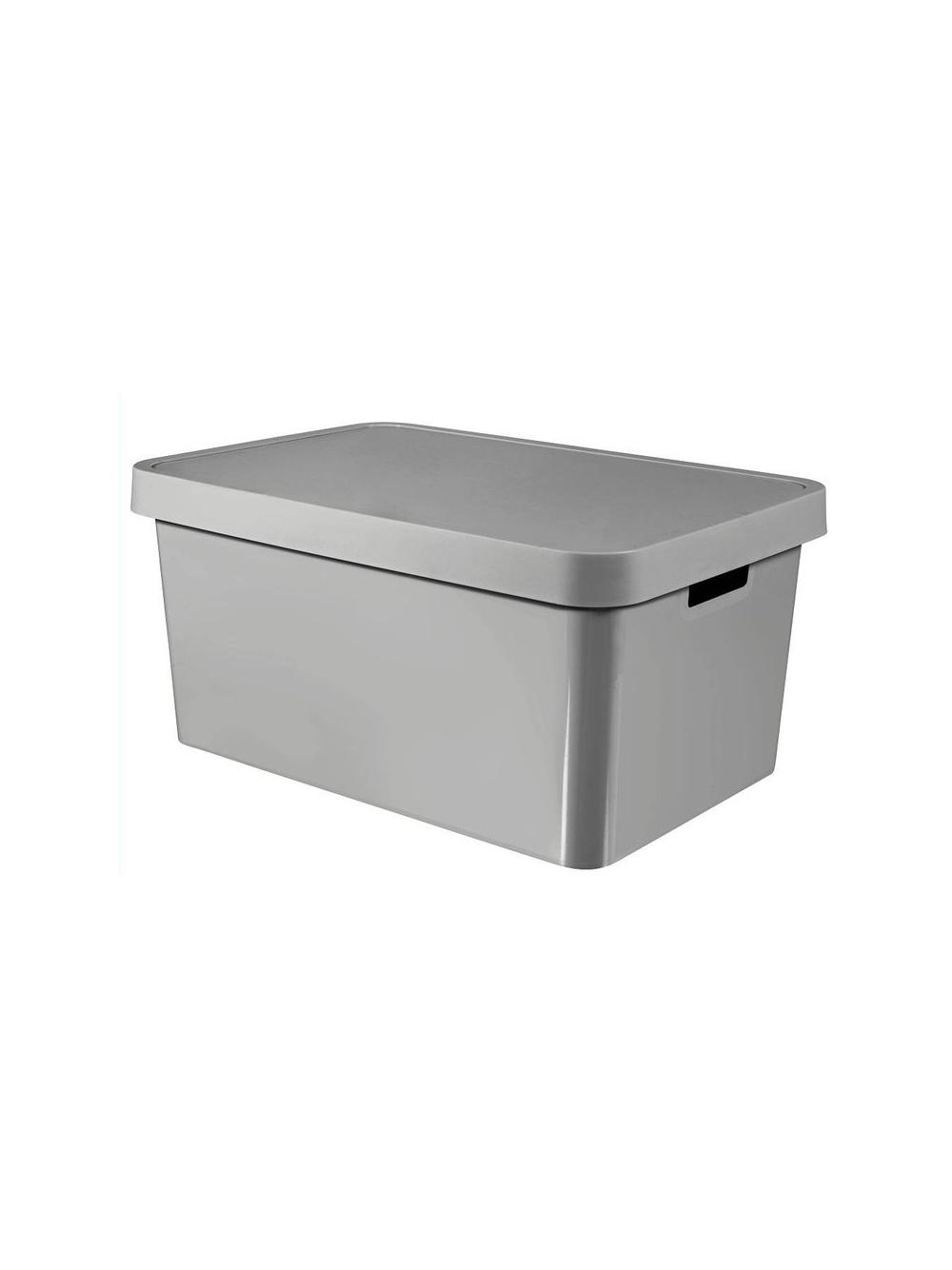 Curver Pojemnik Infinity 45l z przykrywką szary