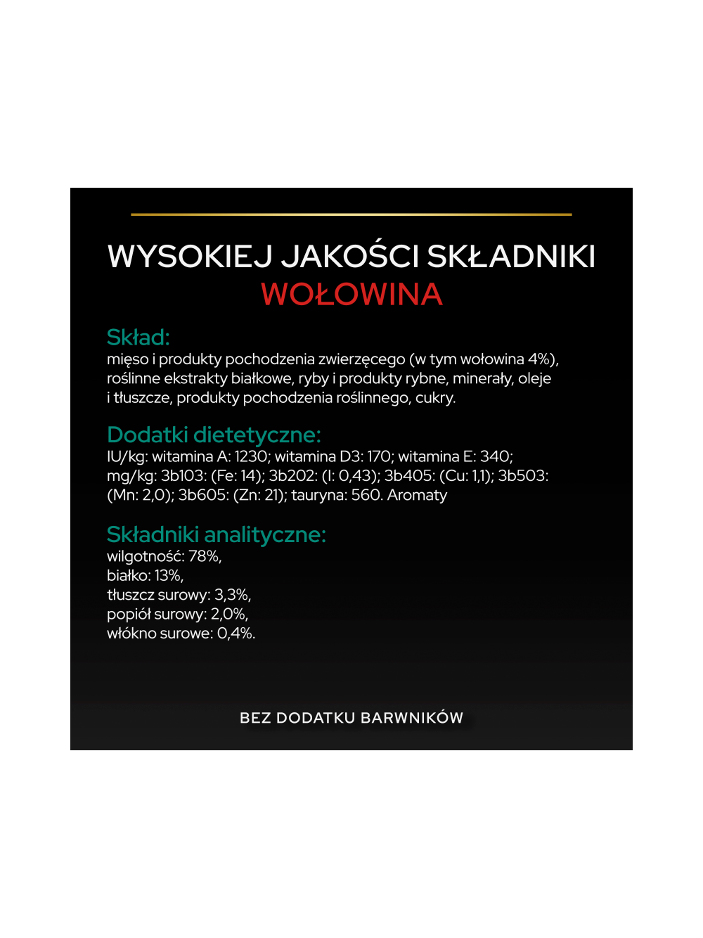 PRO PLAN Sterilised Mokra karma dla kotów wysterylizowanych z wołowiną i kurczakiem w sosie 10x85g