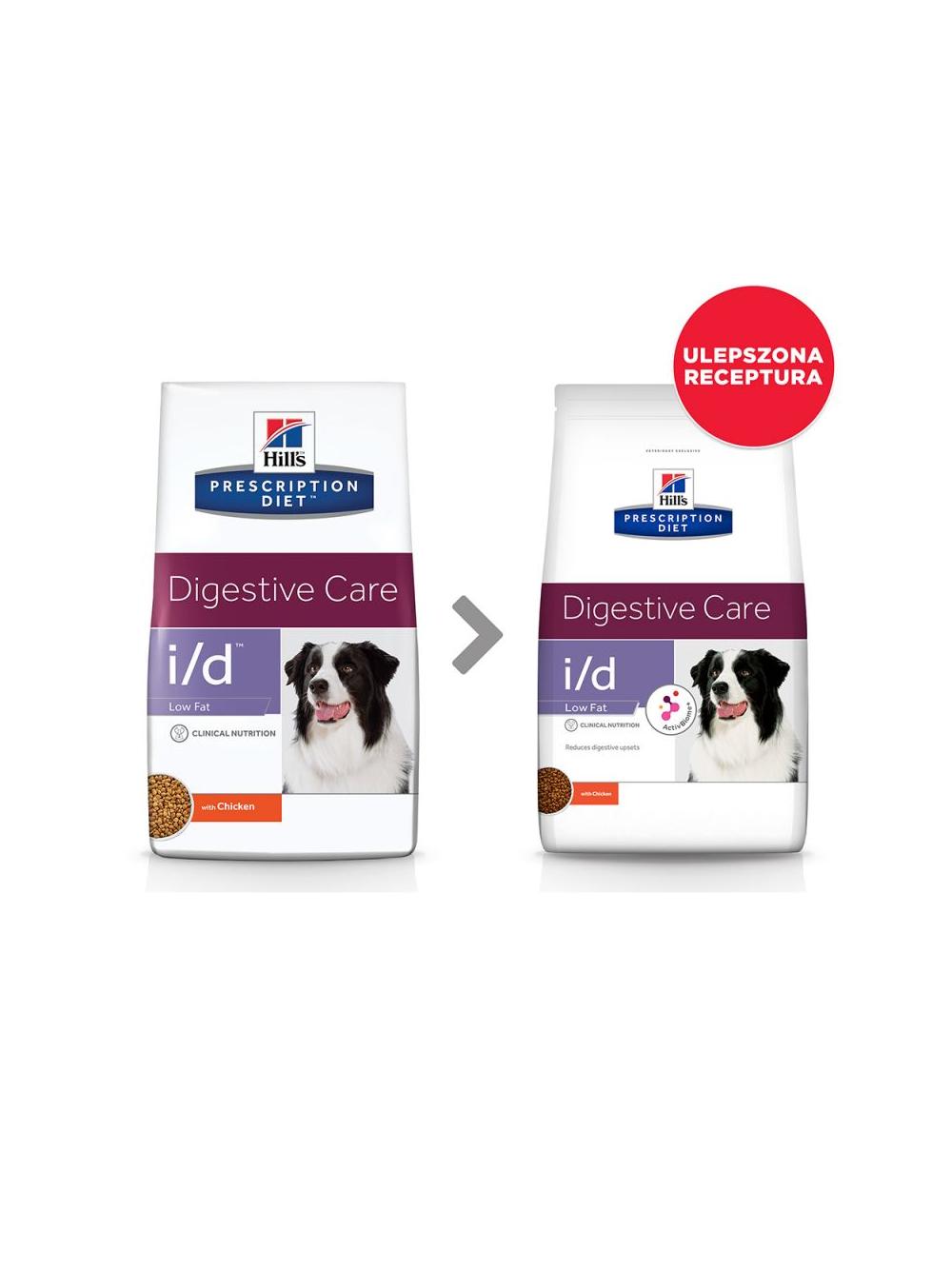 HILL'S PD Prescription Diet Canine i/d Low Fat 8,5kg \ Opakowanie uszkodzone (9368) !!!