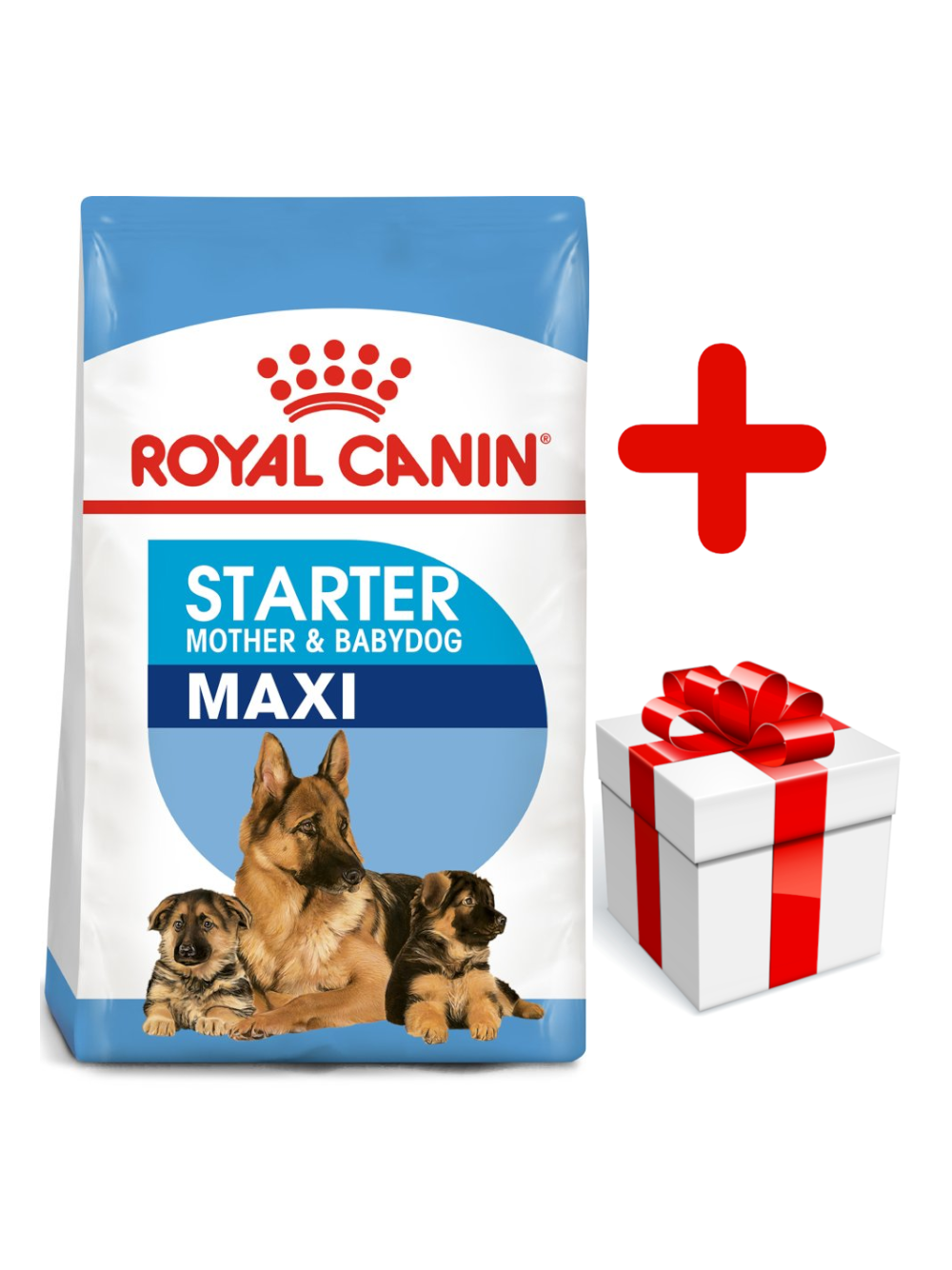 ROYAL CANIN Maxi Starter Mother&Babydog 15kg + niespodzianka dla psa GRATIS!