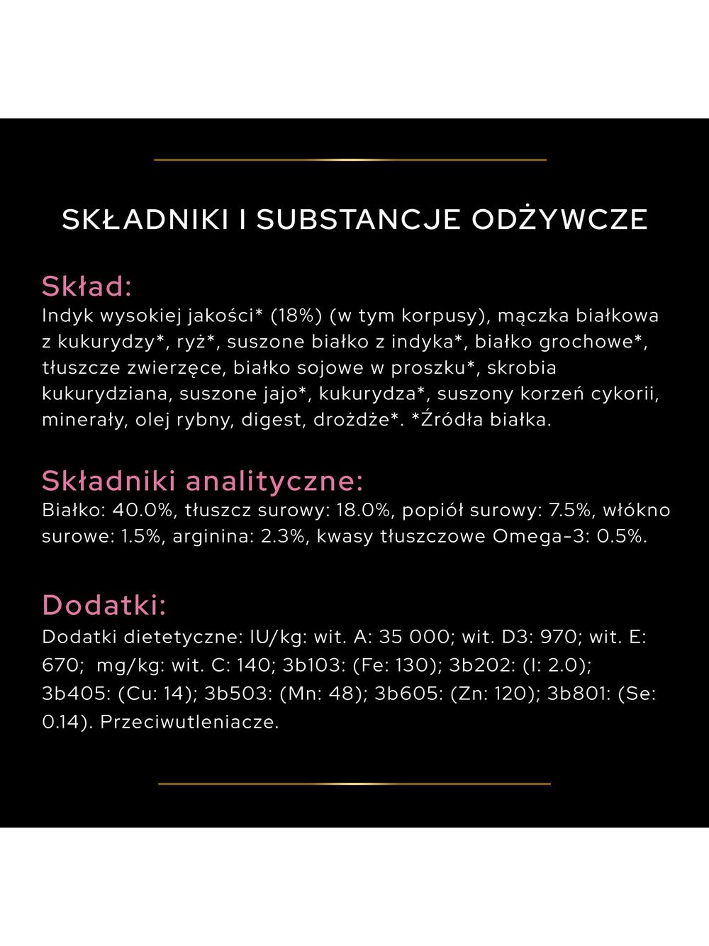 PRO PLAN Delicate Digestion Karma dla kotów bogata indyka 400g