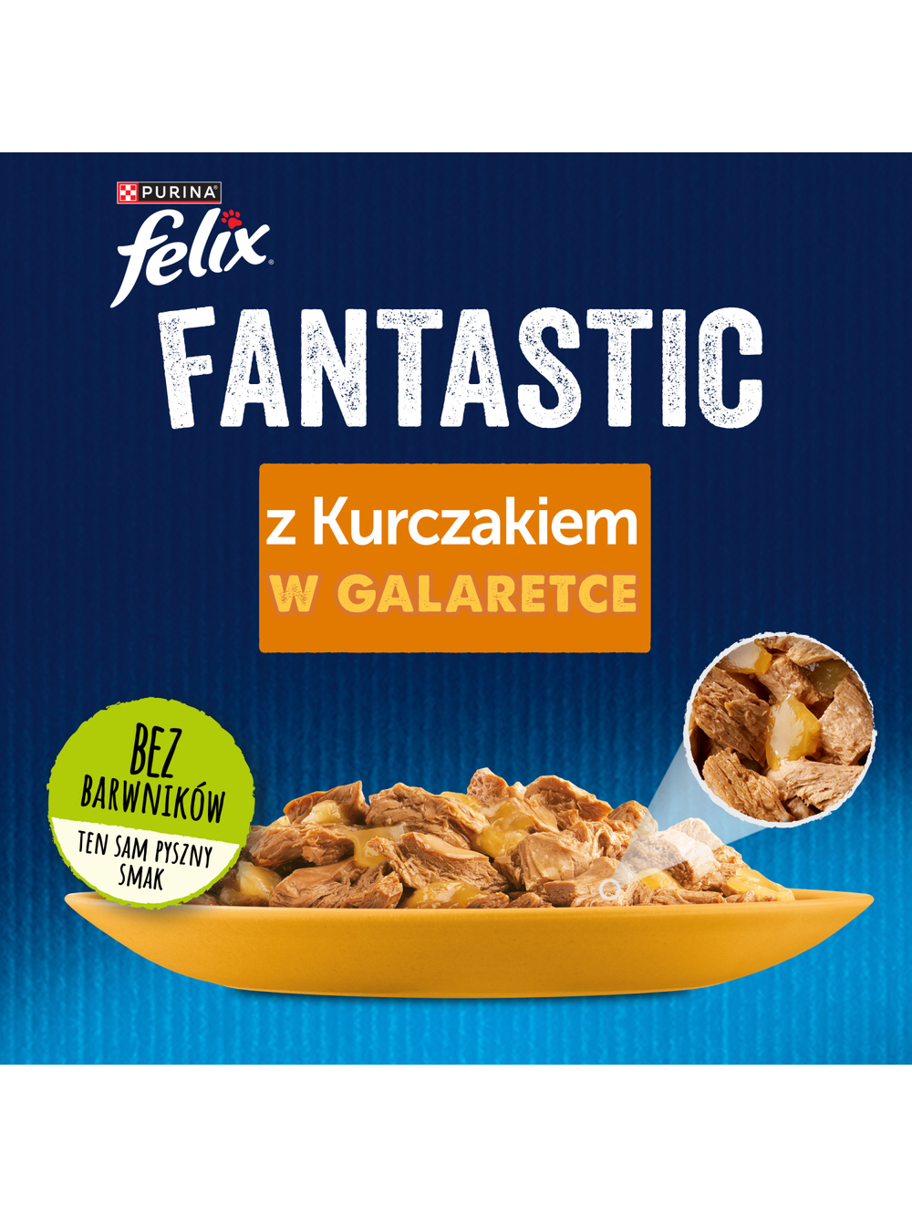 FELIX Kurczak w galaretce - saszetka 26x85g