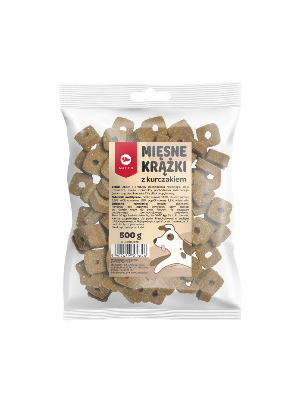 MACED mięsne krążki z kurczakiem 500g