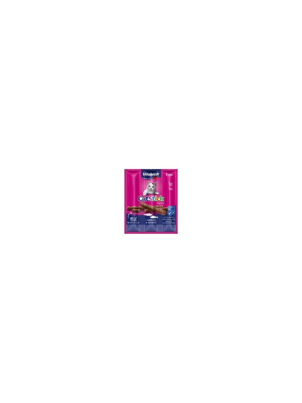 VITAKRAFT Kabanosy Cat Stick z dorszem dla kota 18g