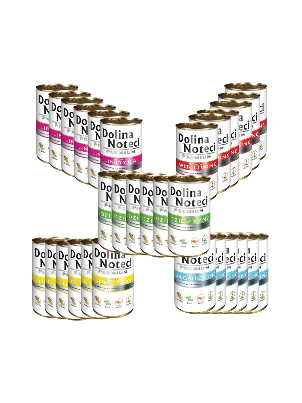 Dolina Noteci PREMIUM MIX Smaków 30 x 400g