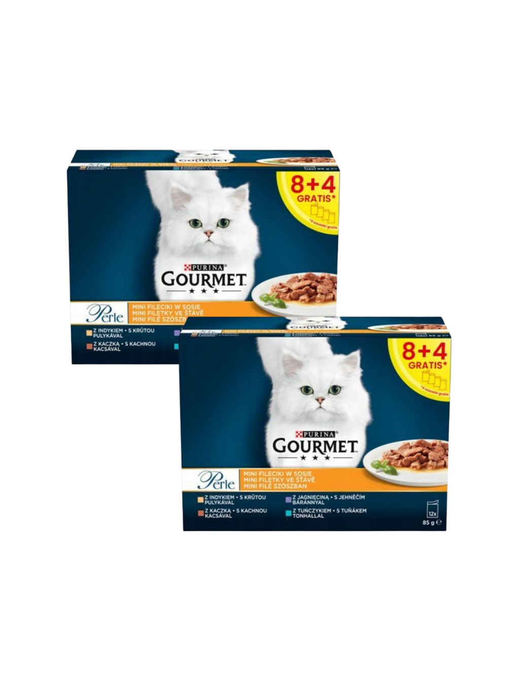 Purina Gourmet Perle Mini Fileciki Karma dla kotów 24x85g