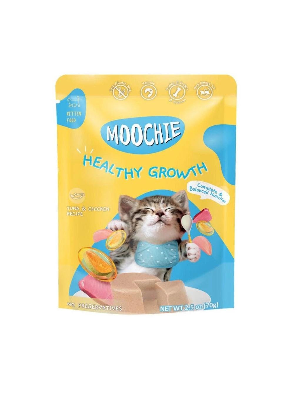 MOOCHIE KITTEN Healthy Growth Tuna & Chicken 70g zdrowy wzrost