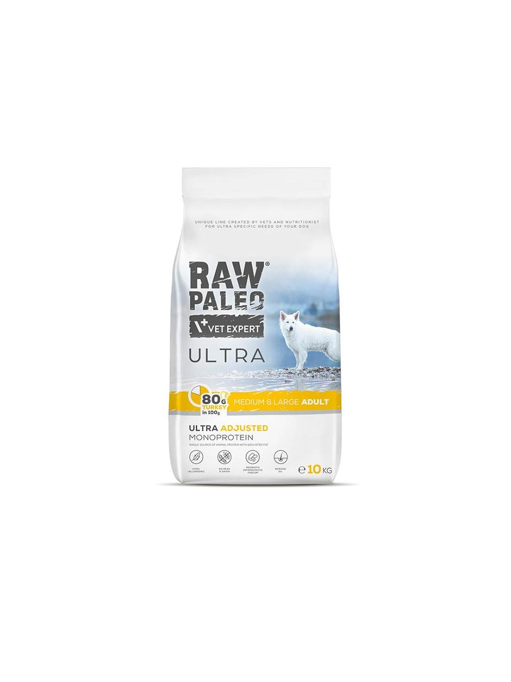 Vetexpert Raw Paleo Turkey Adult Medium/ Large 10kg