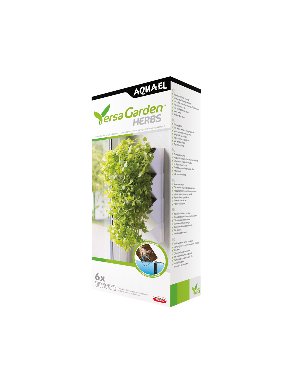 AQUAEL Zielnik ścienny Versa Garden Herbs
