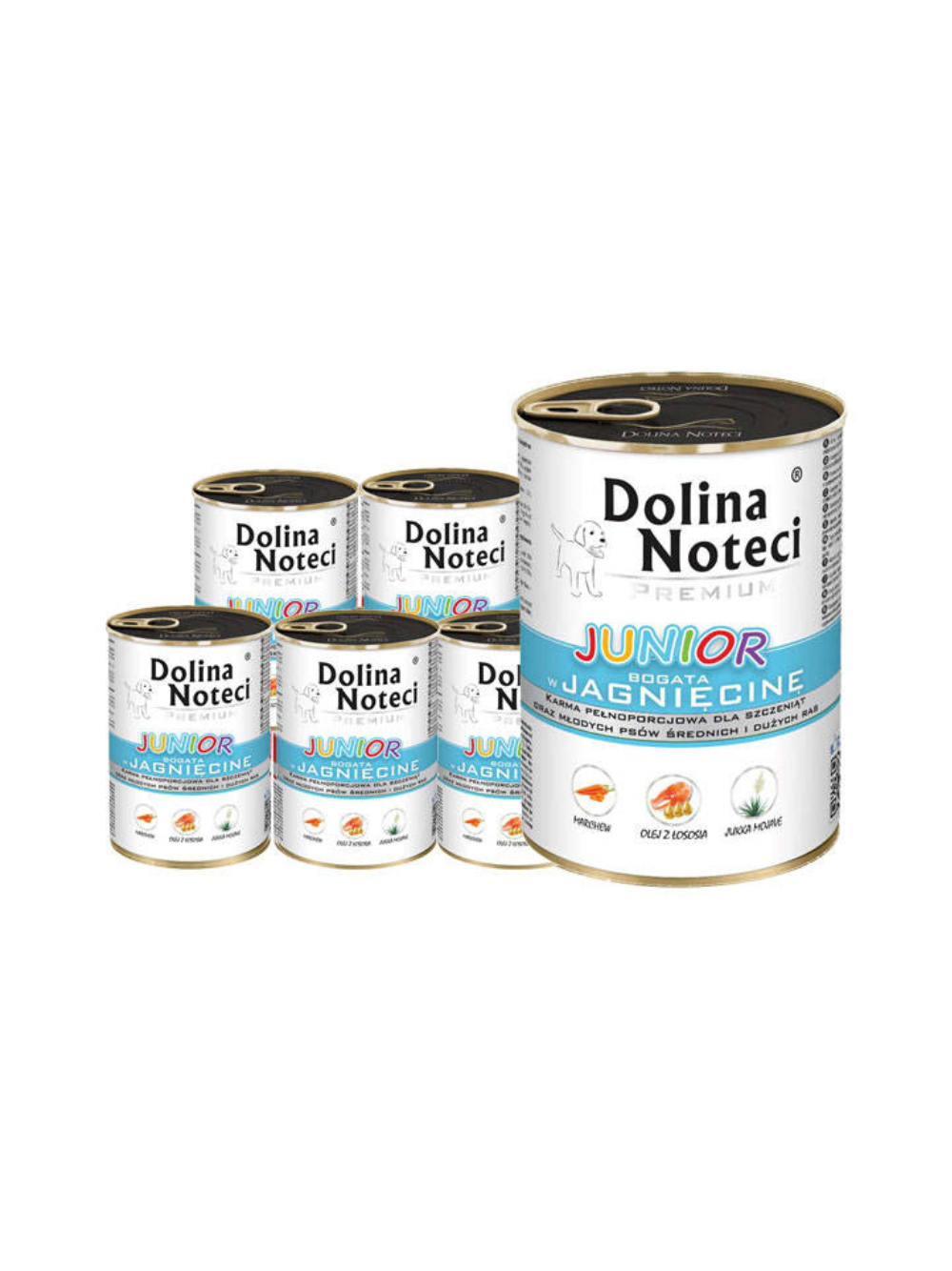 Dolina Noteci PREMIUM Junior bogata w jagnięcinę 24x400g