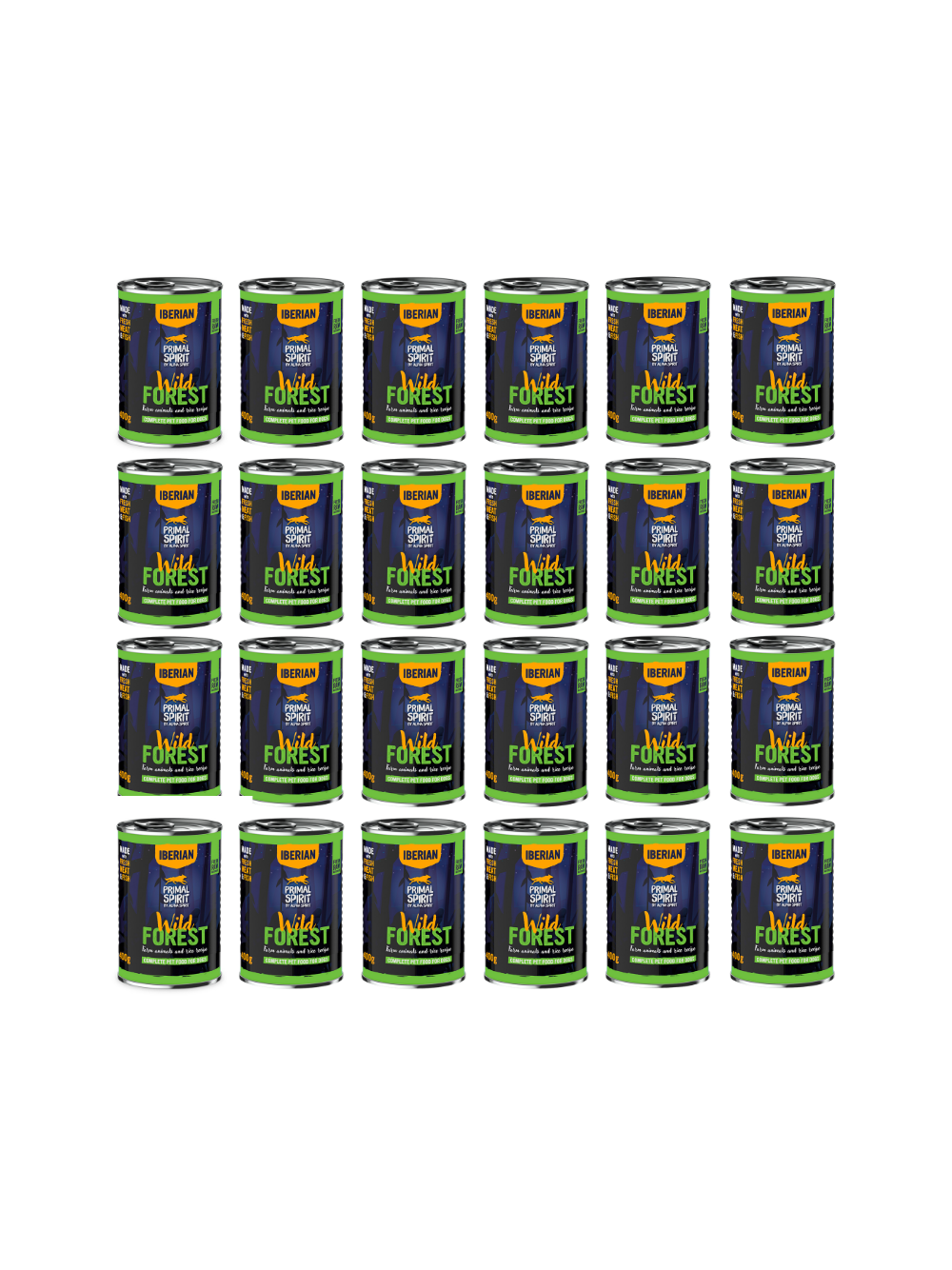 PRIMAL SPIRIT Iberian Wild Forest 24x400g puszka