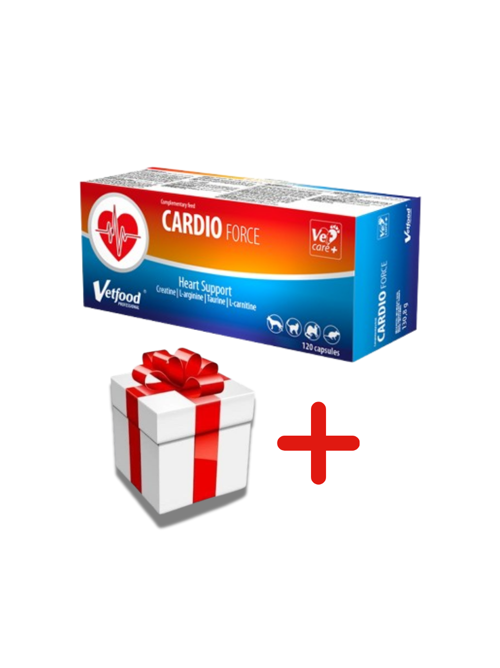 VETFOOD Cardioforce 120kaps. + NIESPODZIANKA DLA KOTA GRATIS!!