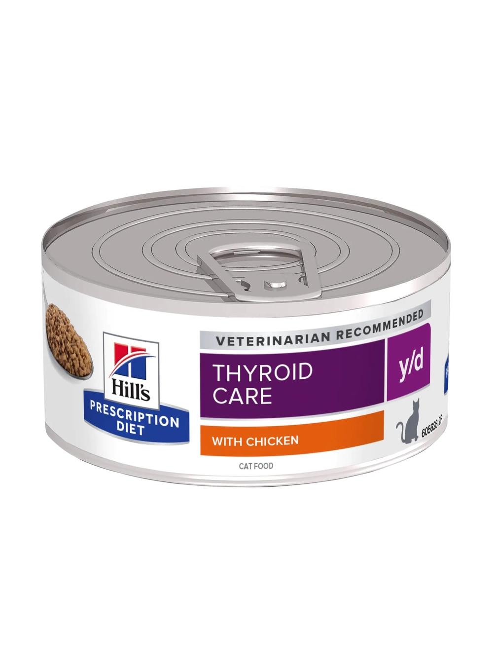 HILL'S PD Prescription Diet Feline y/d 6x156g - puszka