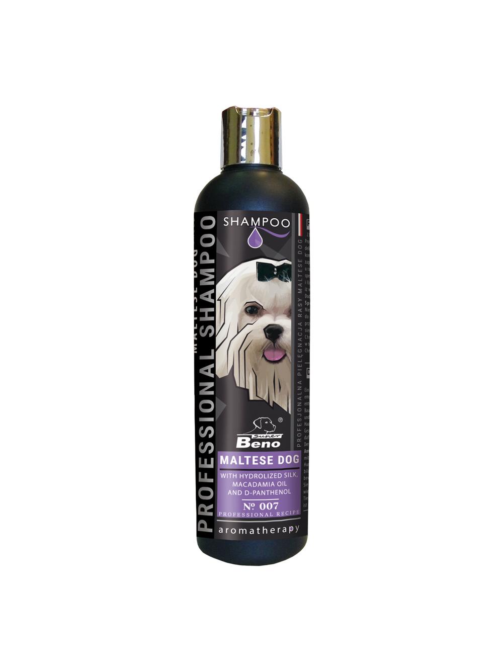 SUPER BENO PROFESSIONAL mokry szampon DLA MALTAŃCZYKA 250ml
