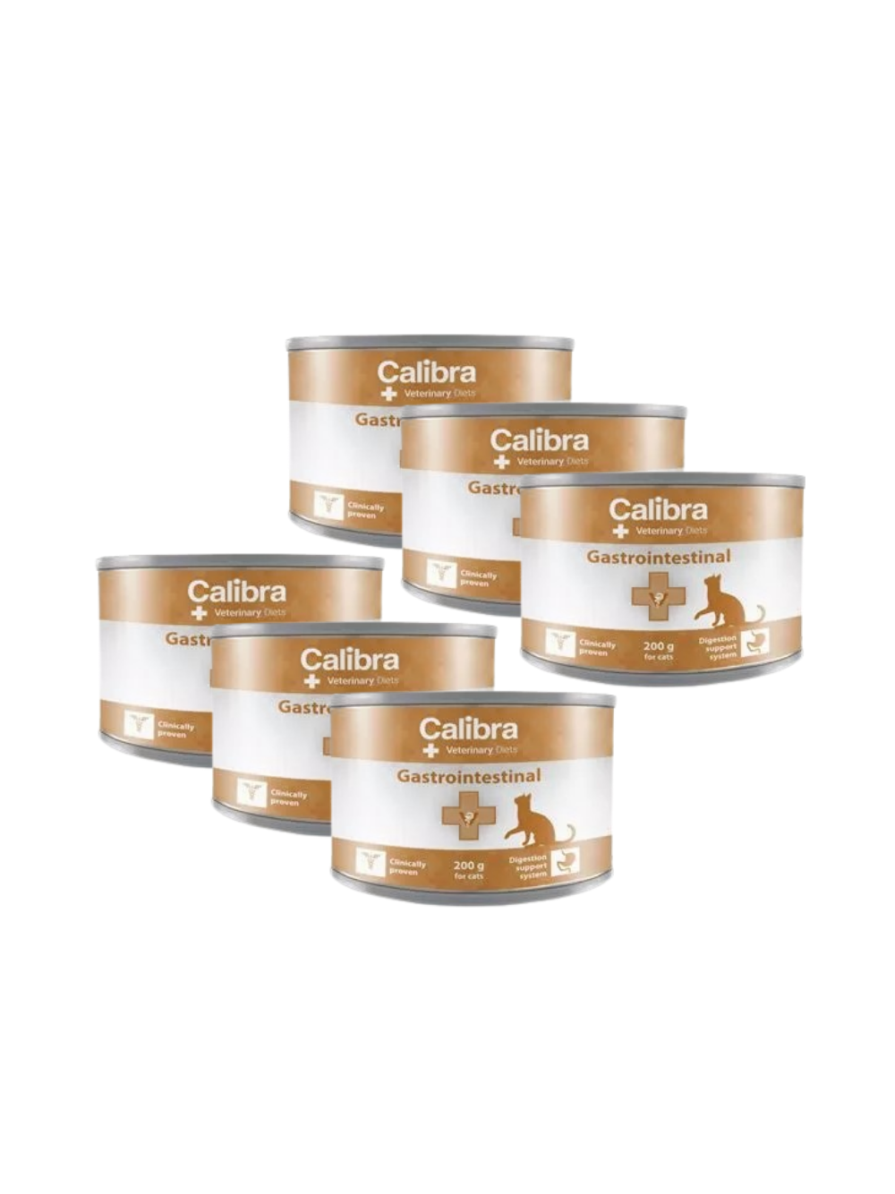 Calibra Veterinary Diets Cat Gastrointestinal Chicken 6x200g