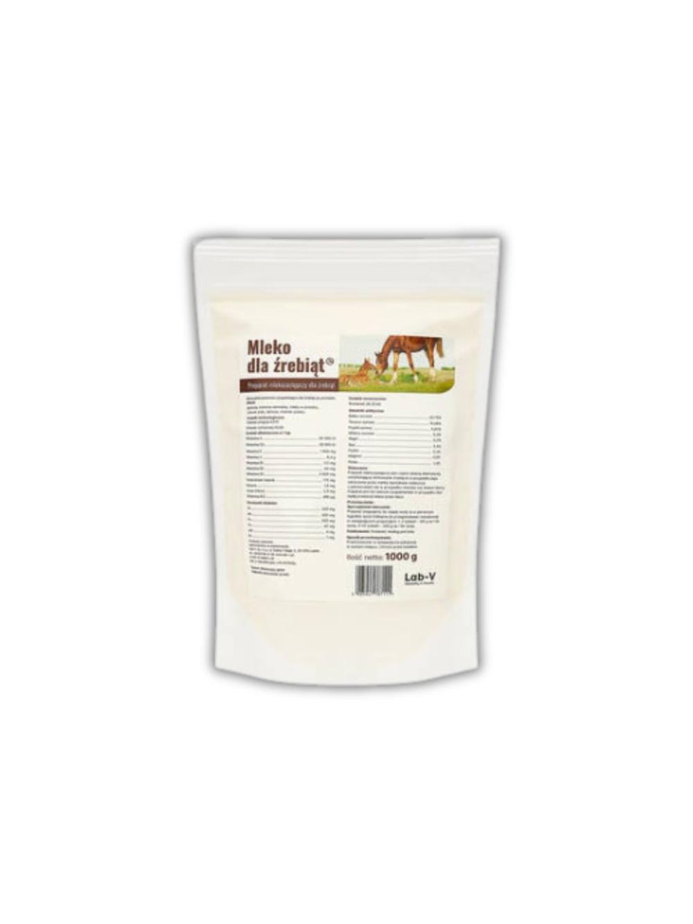 Lab-v Mleko dla źrebiąt - Mieszanka Paszowa Uzupełniająca 1000g