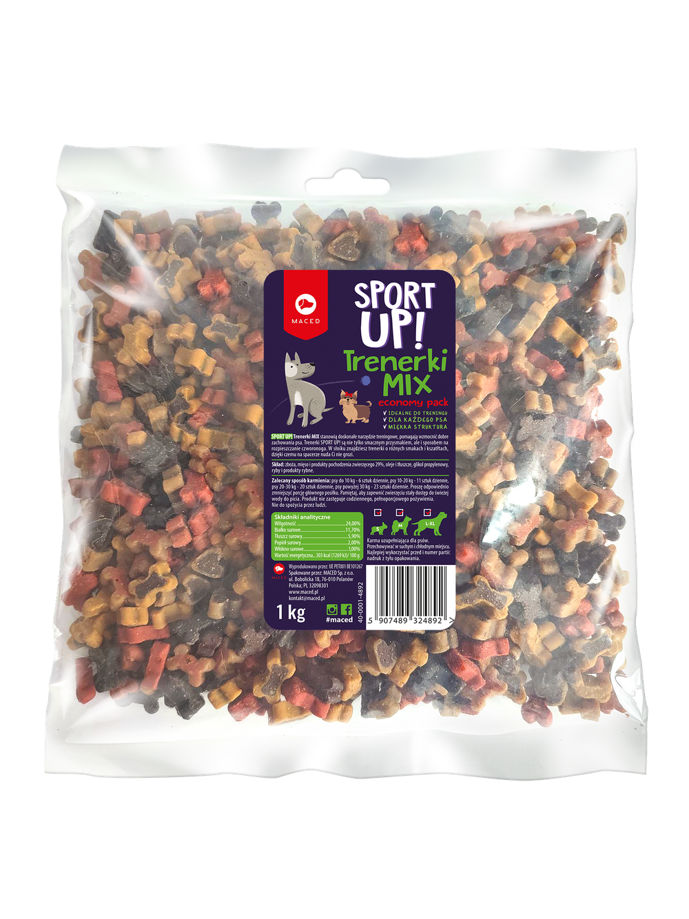 MACED treserki mix economy pack 1 kg