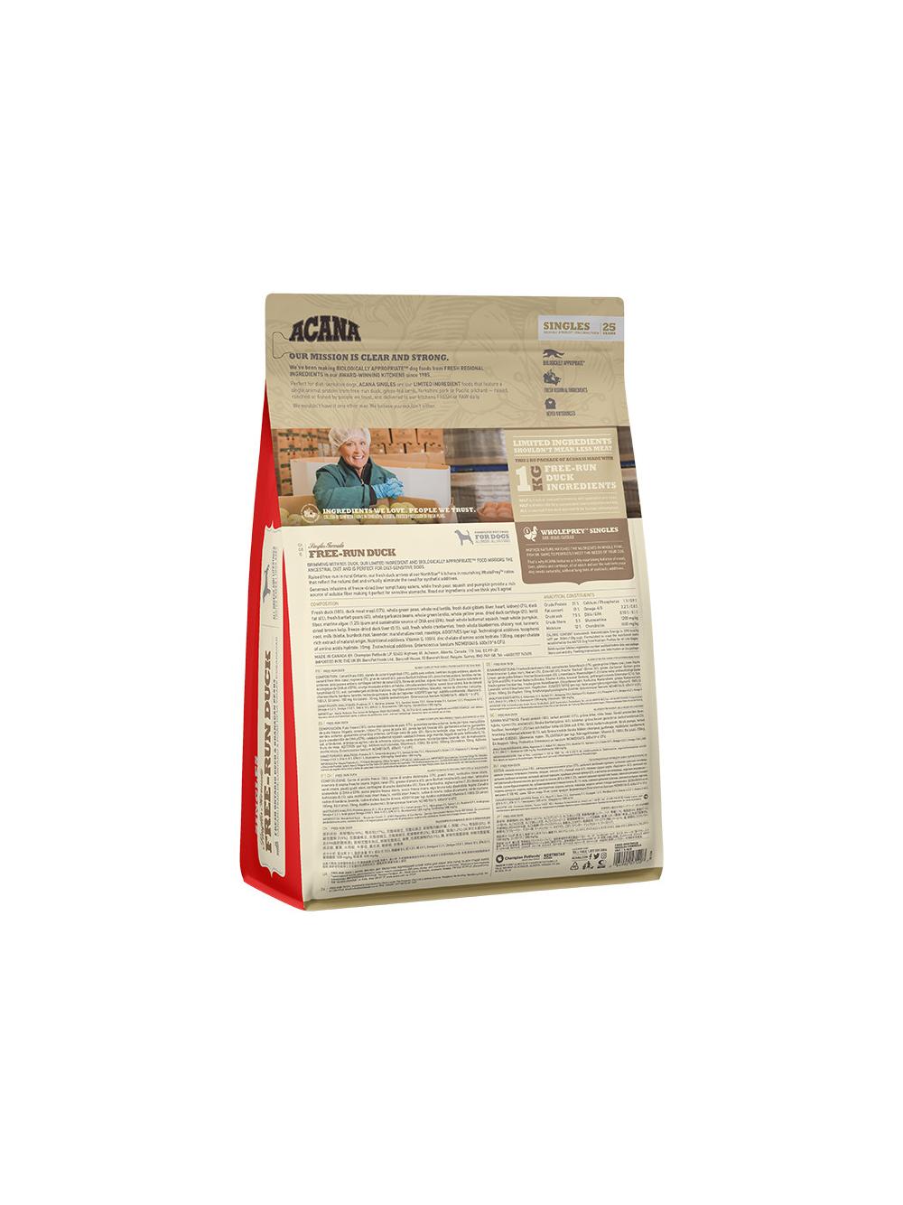 ACANA Free-Run Duck 2kg + niespodzianka dla psa GRATIS!