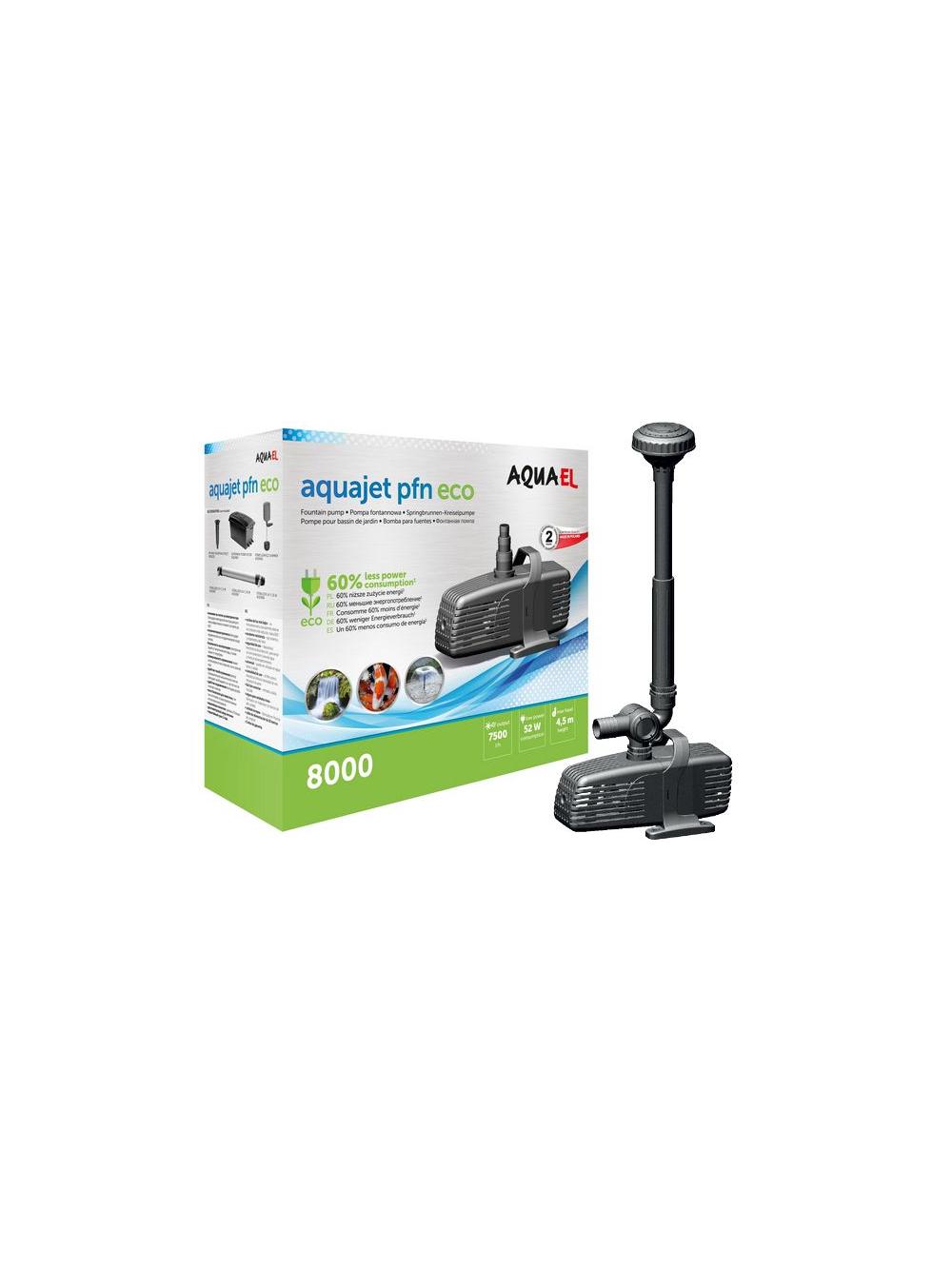 AQUAEL Pompa Fontannowa PFN 8000 ECO 52W 7500 l/h