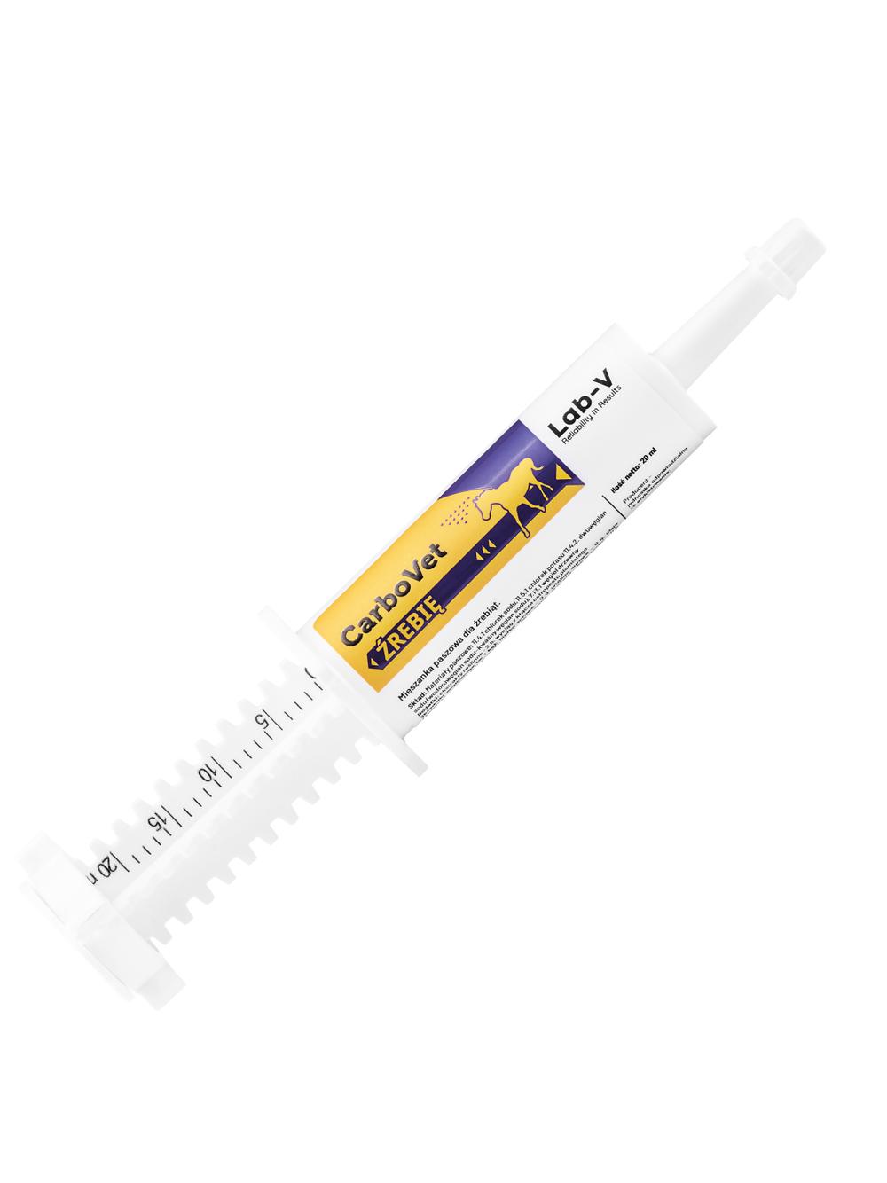 Lab-v CarboVet Źrebię - Preparat na wzdęcia dla źrebiąt 20 ml