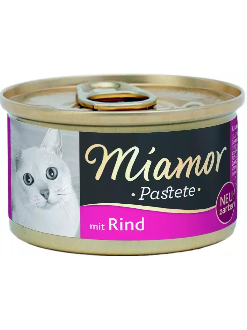 Miamor Pastete wołowina 12x85g puszka