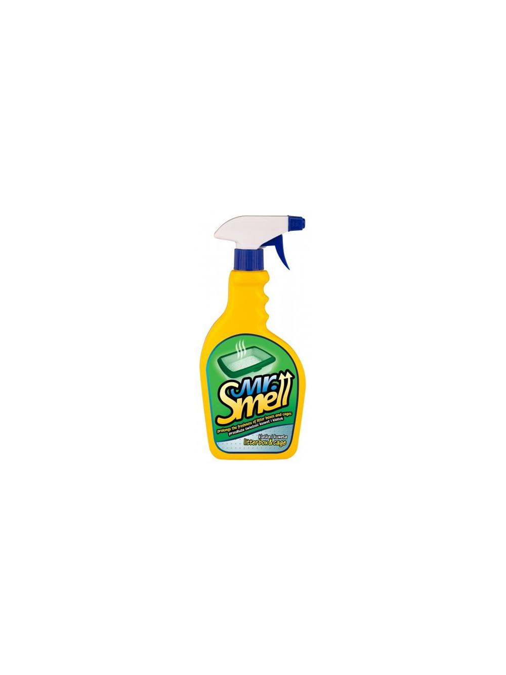 MR SMELL Klatka i Kuweta - preparat do przedłużania świeżości klatek i kuwet - 500ml