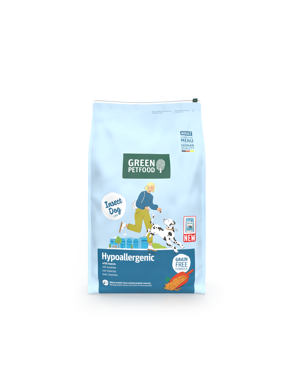 GREEN PETFOOD InsectDog Hypoallergen 10kg