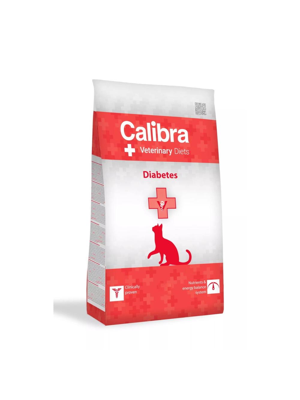 Calibra Veterinary Diets VD Cat Diabetes 2kg/ uszkodzone (6202)!!!