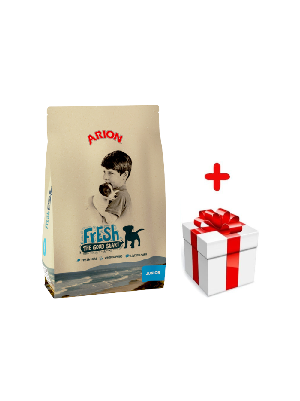 ARION Fresh Junior 12kg + niespodzianka dla psa GRATIS!