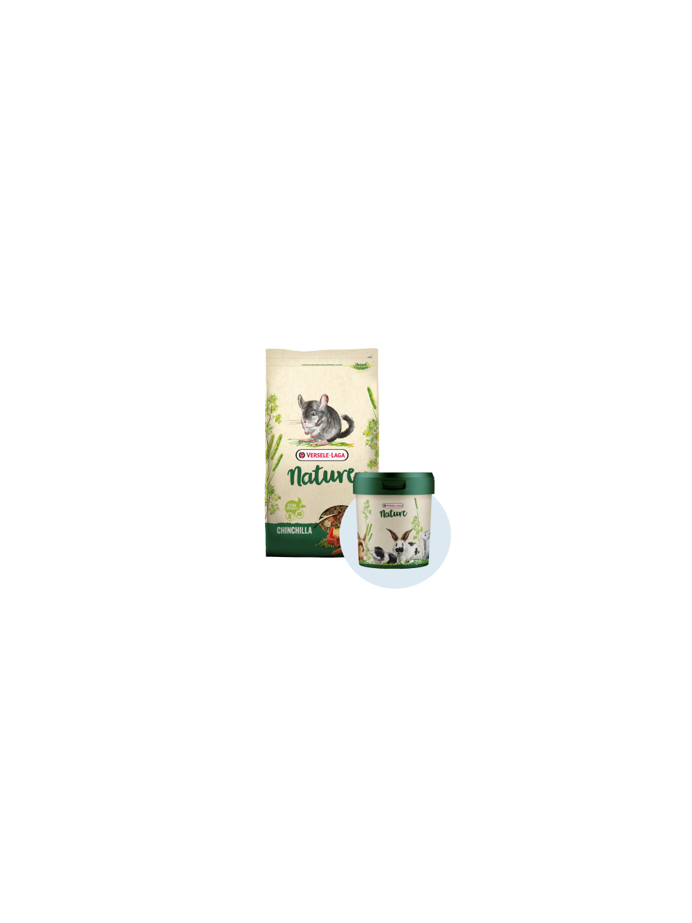 VERSELE-LAGA Chinchilla Nature 2,3kg - dla szynszyli + pojemnik GRATIS !!!