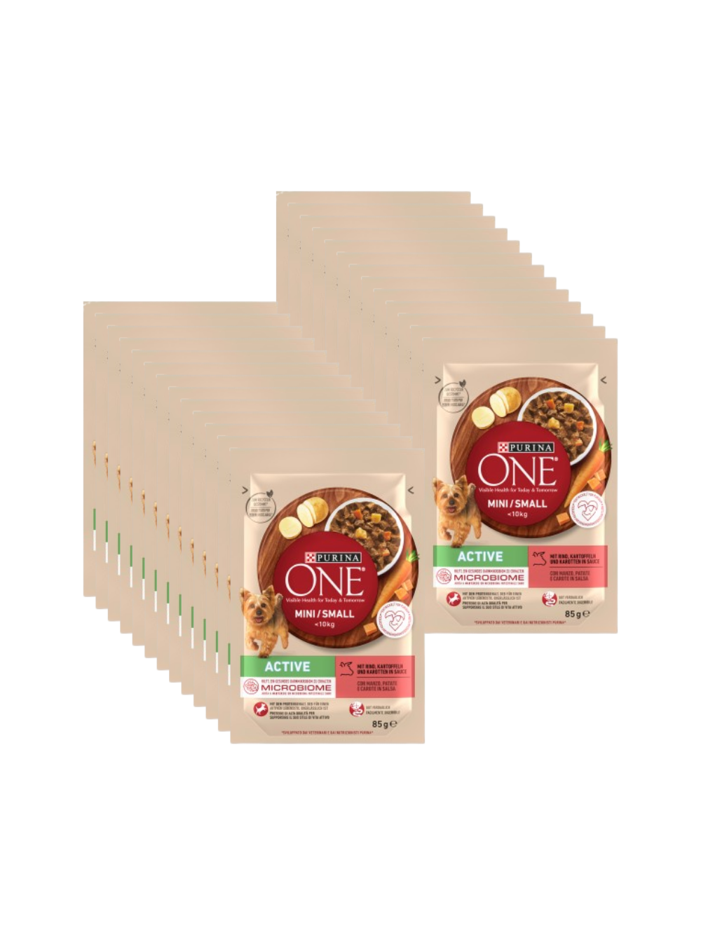 Purina One Mini/Small Active Karma dla psów 26x85g