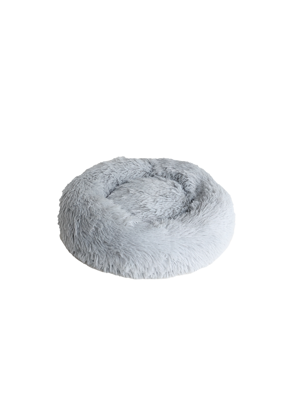 SNAPPY legowisko dla zwierząt przytulne donut szary S 50x50x15cm
