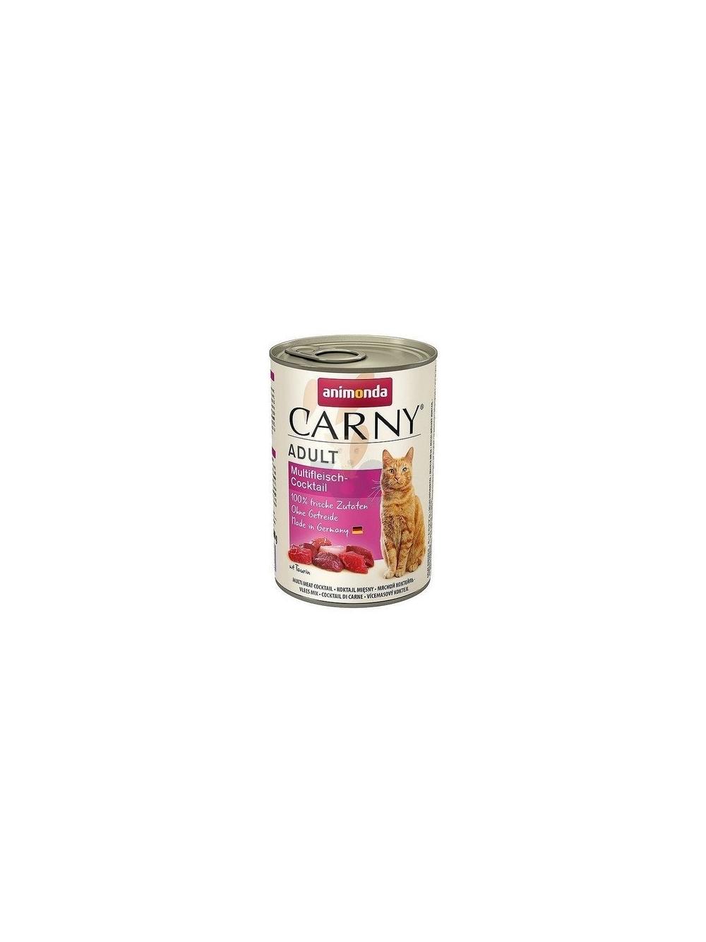 ANIMONDA Cat Carny Adult smak: multi koktajl mięsny 6 x 400g