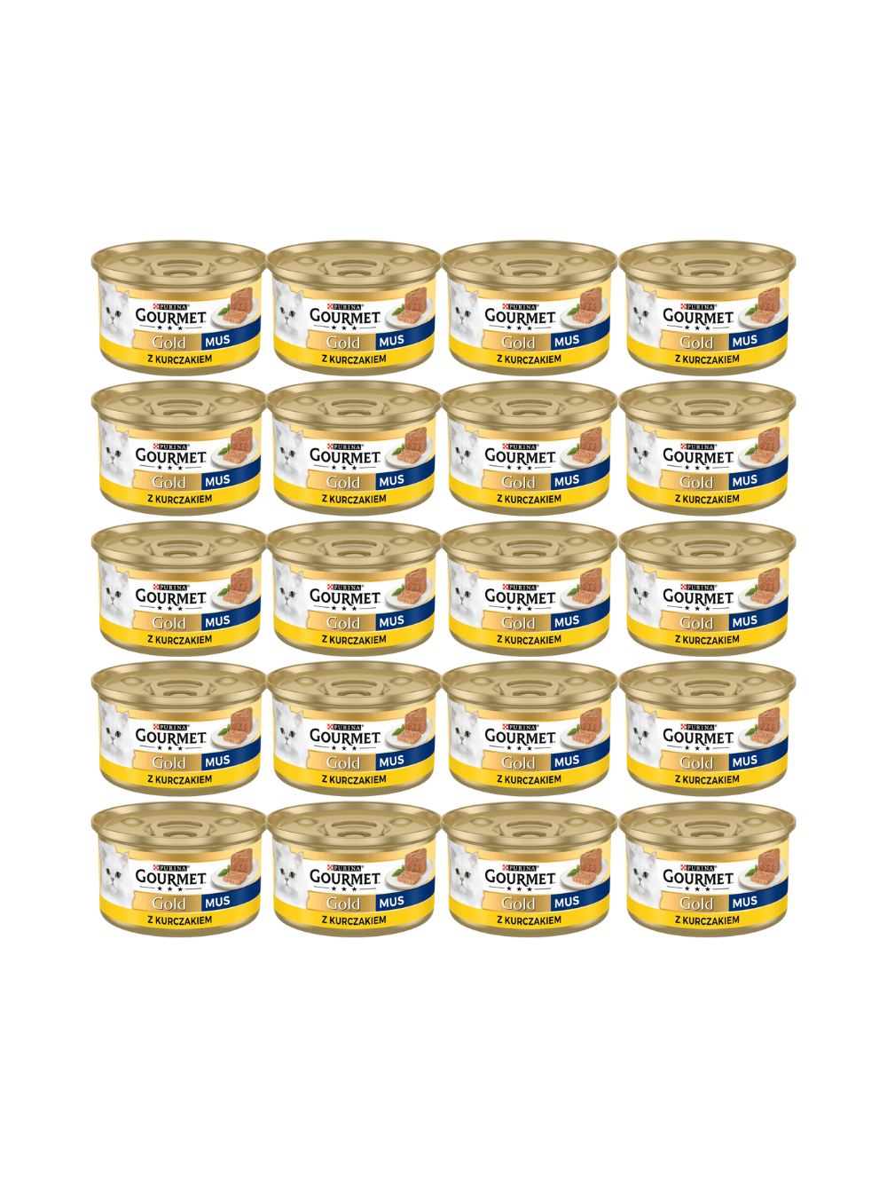 Purina Gourmet Gold mus z kurczakiem 72x85g