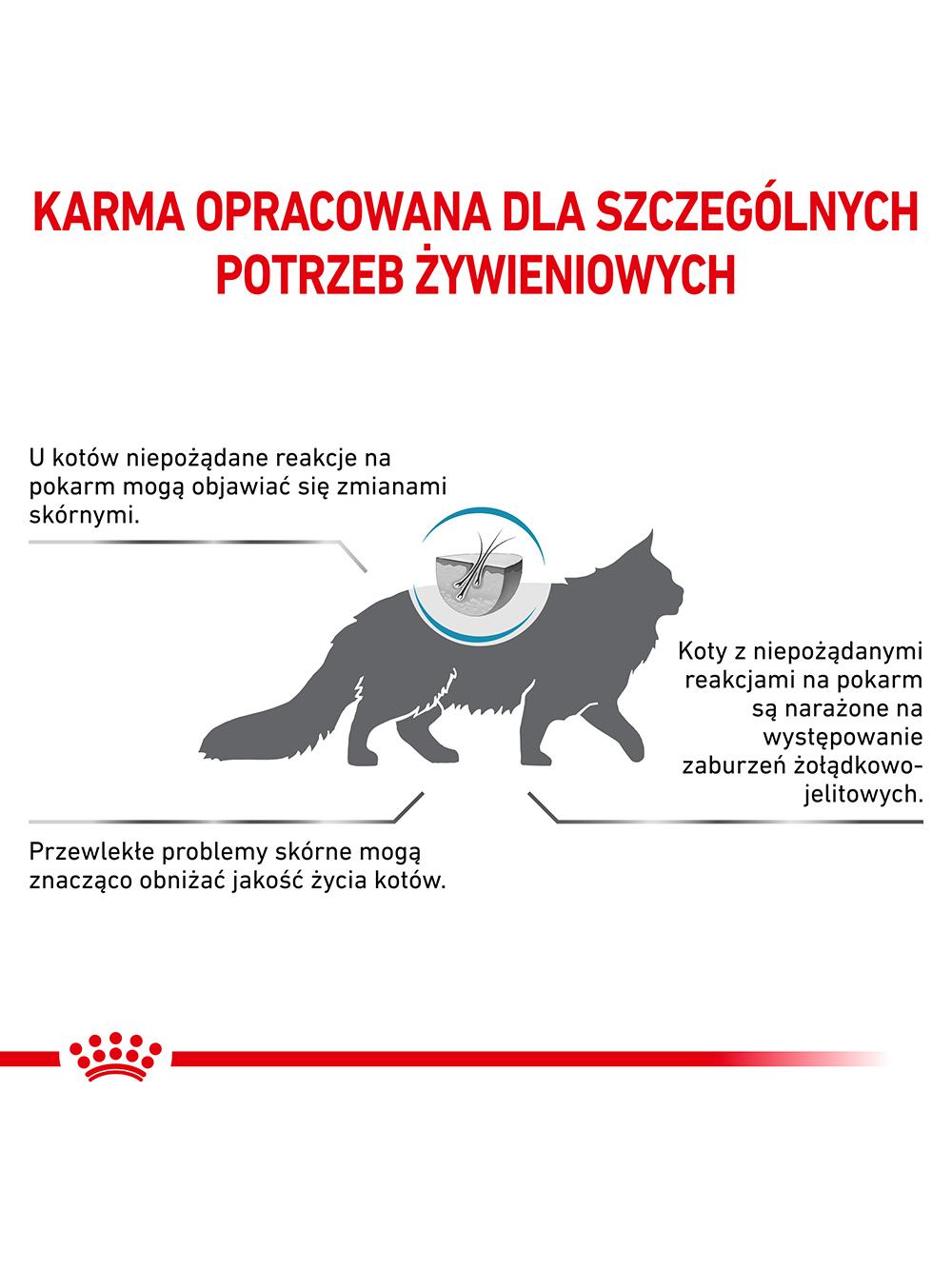 ROYAL CANIN Anallergenic Cat 2kg / Opakowanie uszkodzone (4758,976) !!!