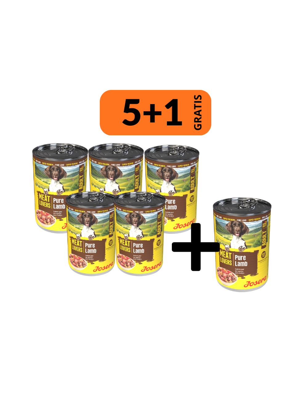 JOSERA Meatlovers Pure Jagnięcina 6x400g