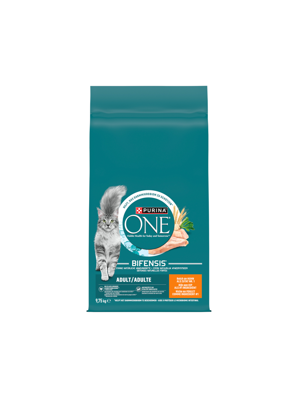 Purina One Adult Kurczak&Pszenica karma dla dorosłych kotów 9,75 kg