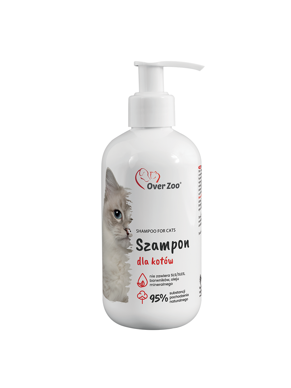 OVER ZOO Szampon dla kotów 250ml