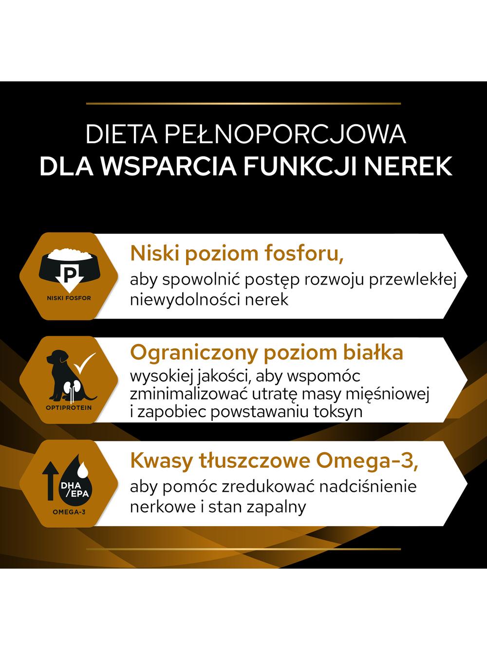 PRO PLAN Veterinary Diets NF Renal Function Karma mokra dla psa mus 400g